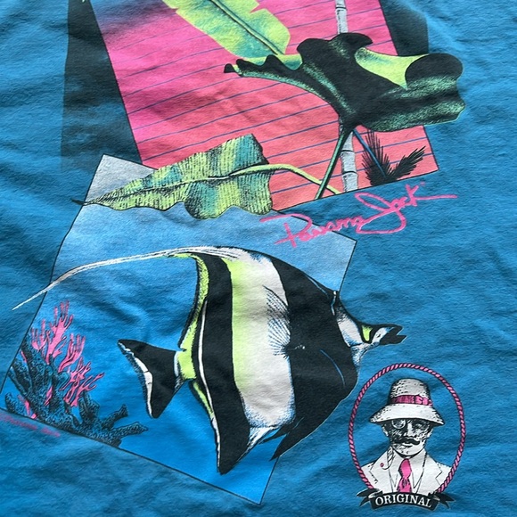 Vintage Panama Jack T-Shirt / 90s / Single Stitch / XL - Picture 5 of 6